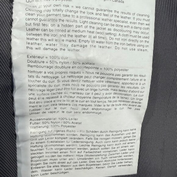 Pelle Pelle Marc Buchanon Vintage Hooded Leather Jacket with Fox Fur Sz 12 - Picture 8 of 11